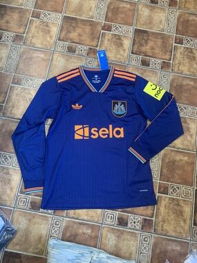adidas Originals Newcastle United 2025/26 Long Sleeve Third Kit Jersey Size M